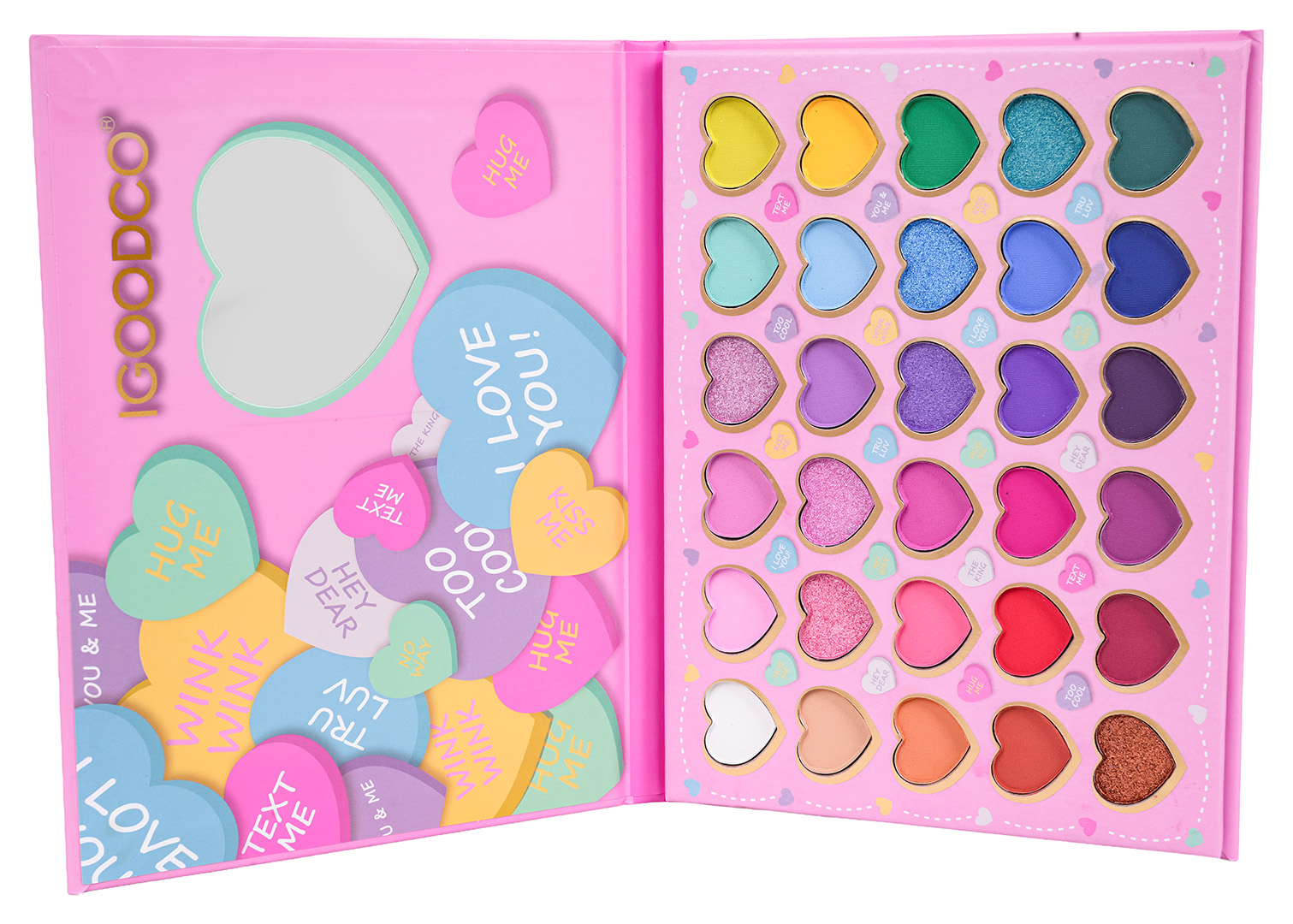 MEGA Heart Makeup Set