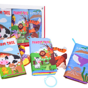 Set of Three Sensory Books for the Youngest