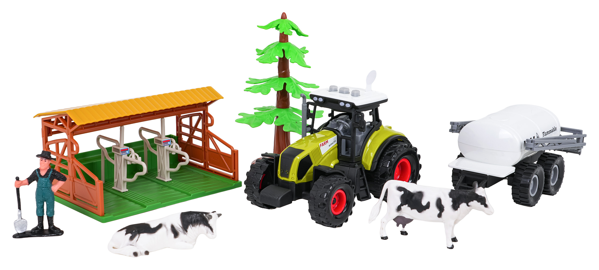 Farm Set with Tractor