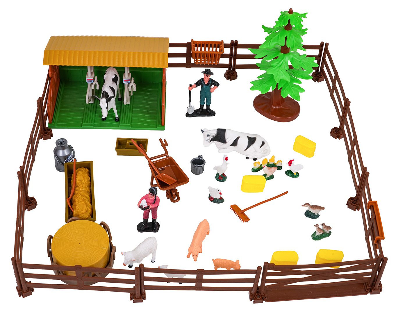 MEGA Farmer Set with Tractor + Accessories