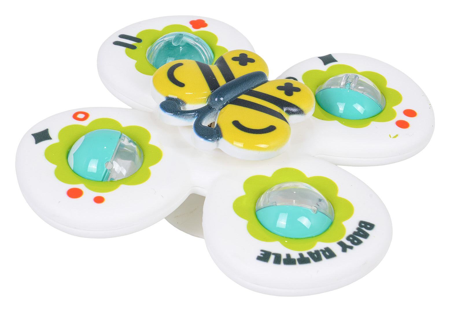 3in1 Ladybug, Butterfly, Bee Spinner Set