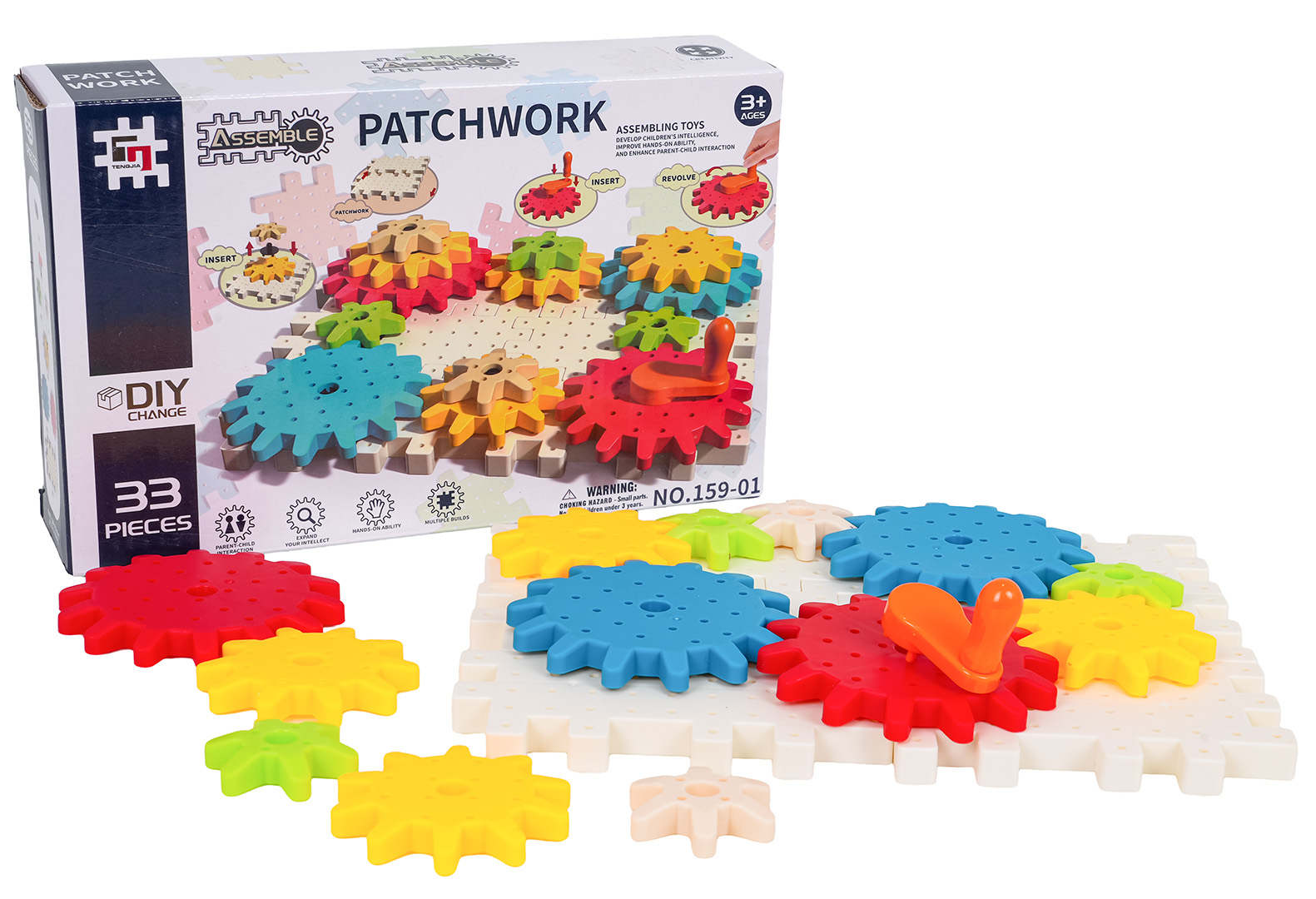 STEAM Building Blocks Set 33 pcs.