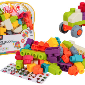 Mekani kocke set 60 kom + ruksak