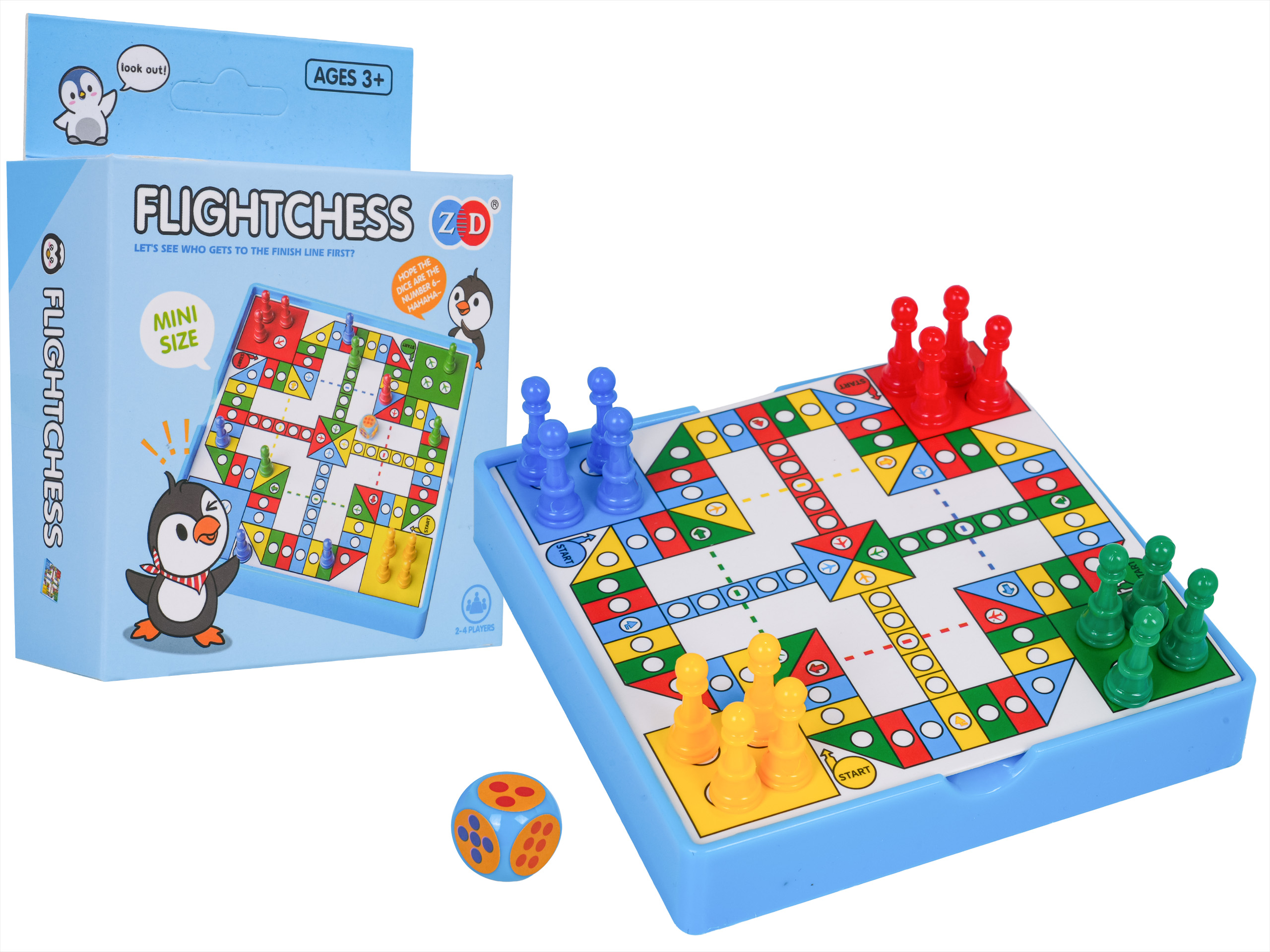 LUDO MINI Penguin Board Game