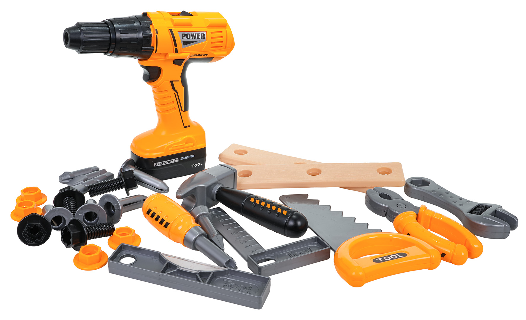 Little Handyman Set Yellow + Backpack
