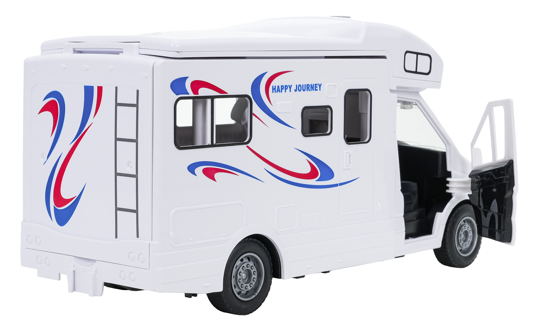 White Camper With Lights and Sound Function