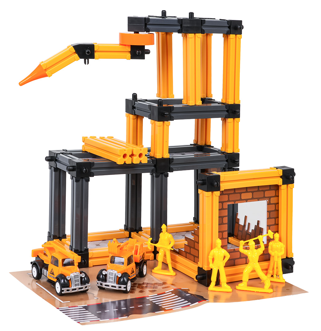 Garage Construction Site Set + Accessories and Figures