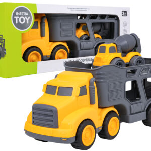 Set of Tow Truck Vehicles + Construction Cars
