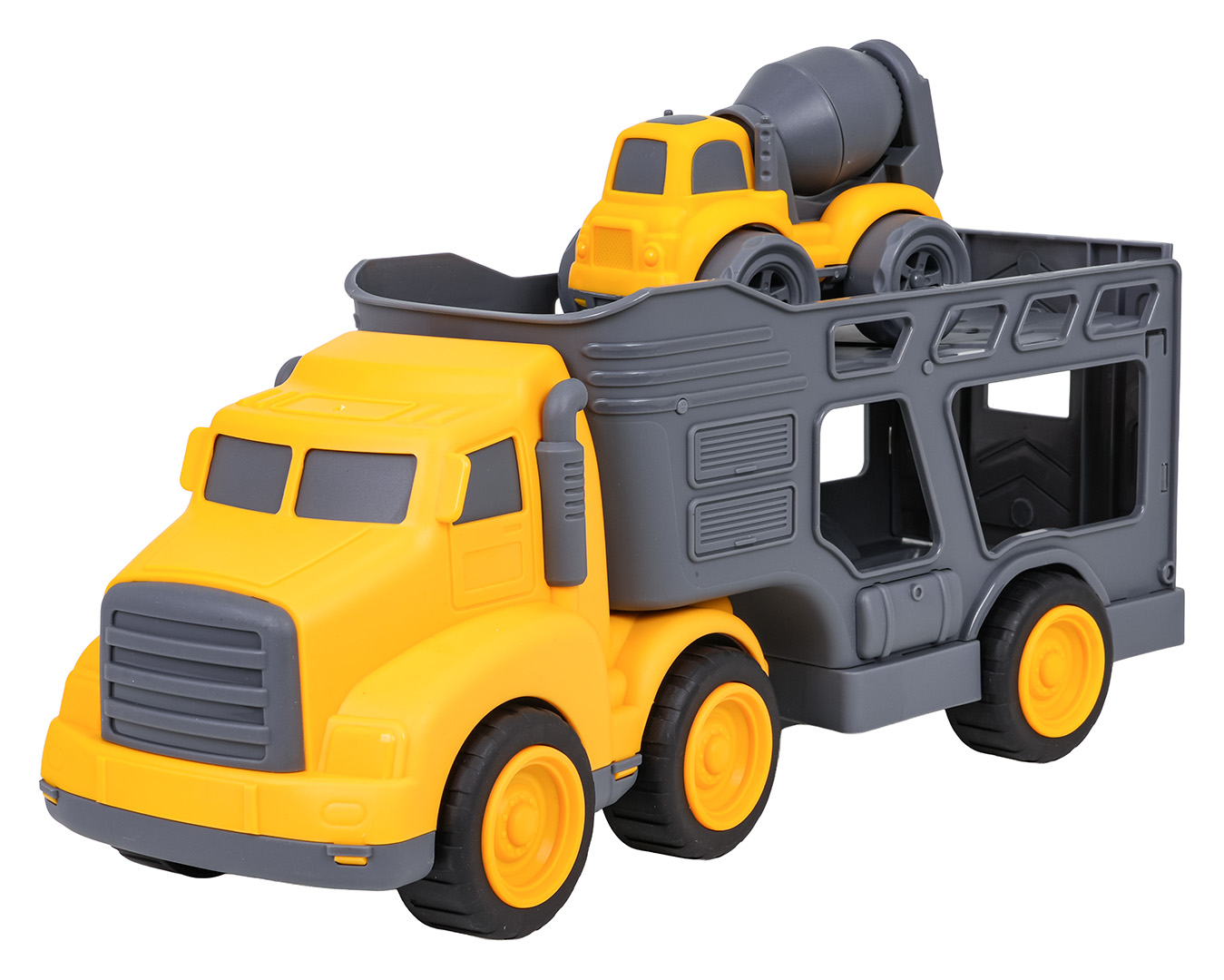 Set of Tow Truck Vehicles + Construction Cars