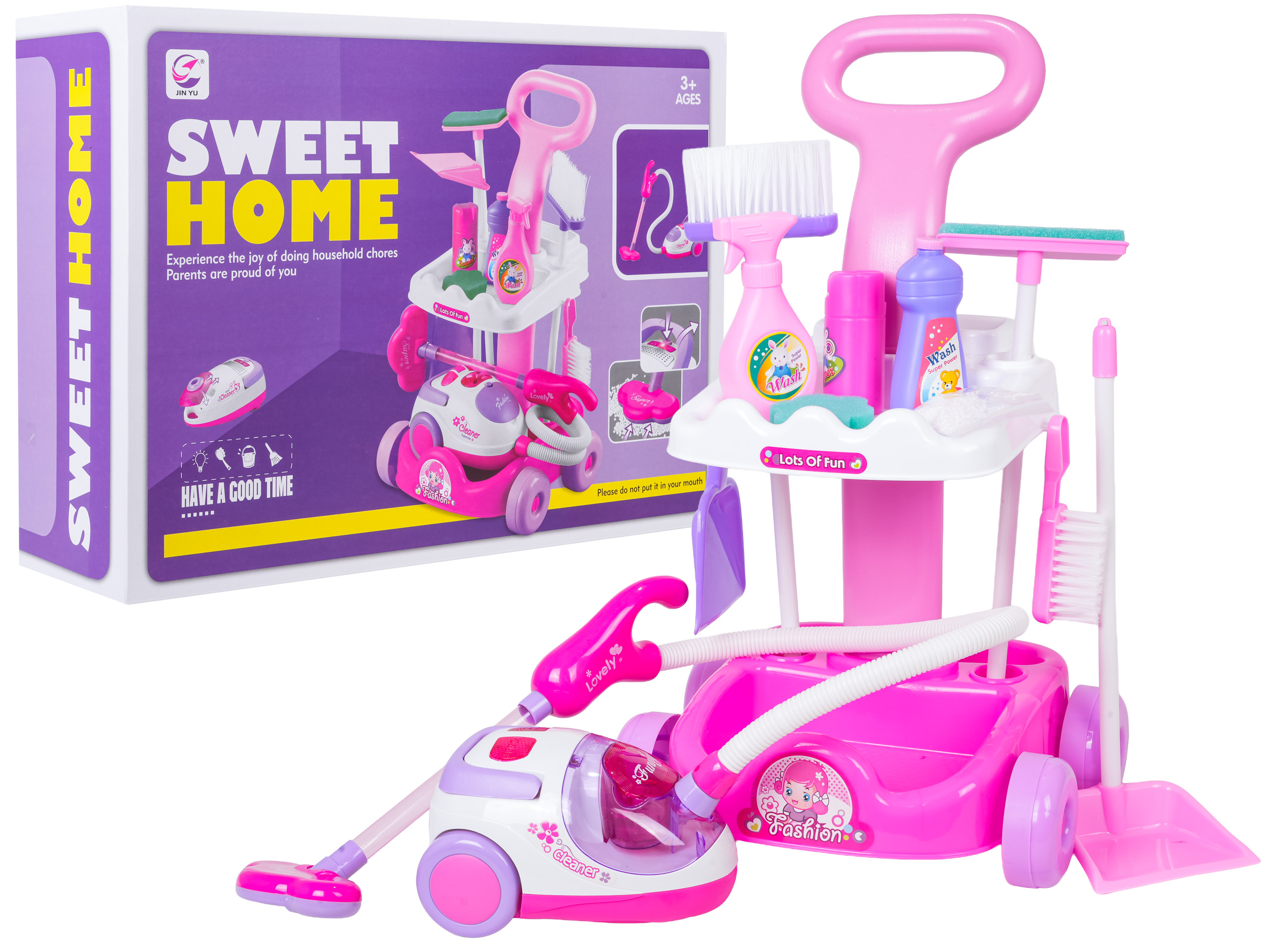 Pink Cleaning Kit + Accessories