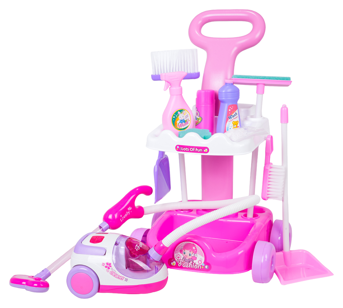 Pink Cleaning Kit + Accessories