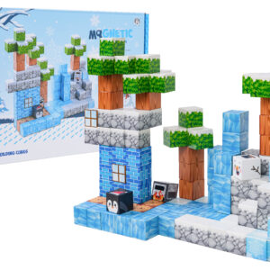 Set of Magnetic Cubes, Blocks, 113 pcs.