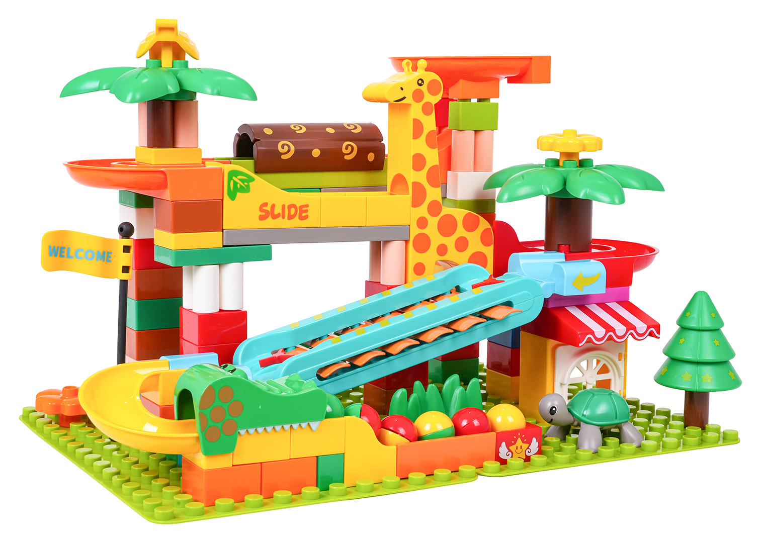 Construction Blocks, Tork Ball Safari