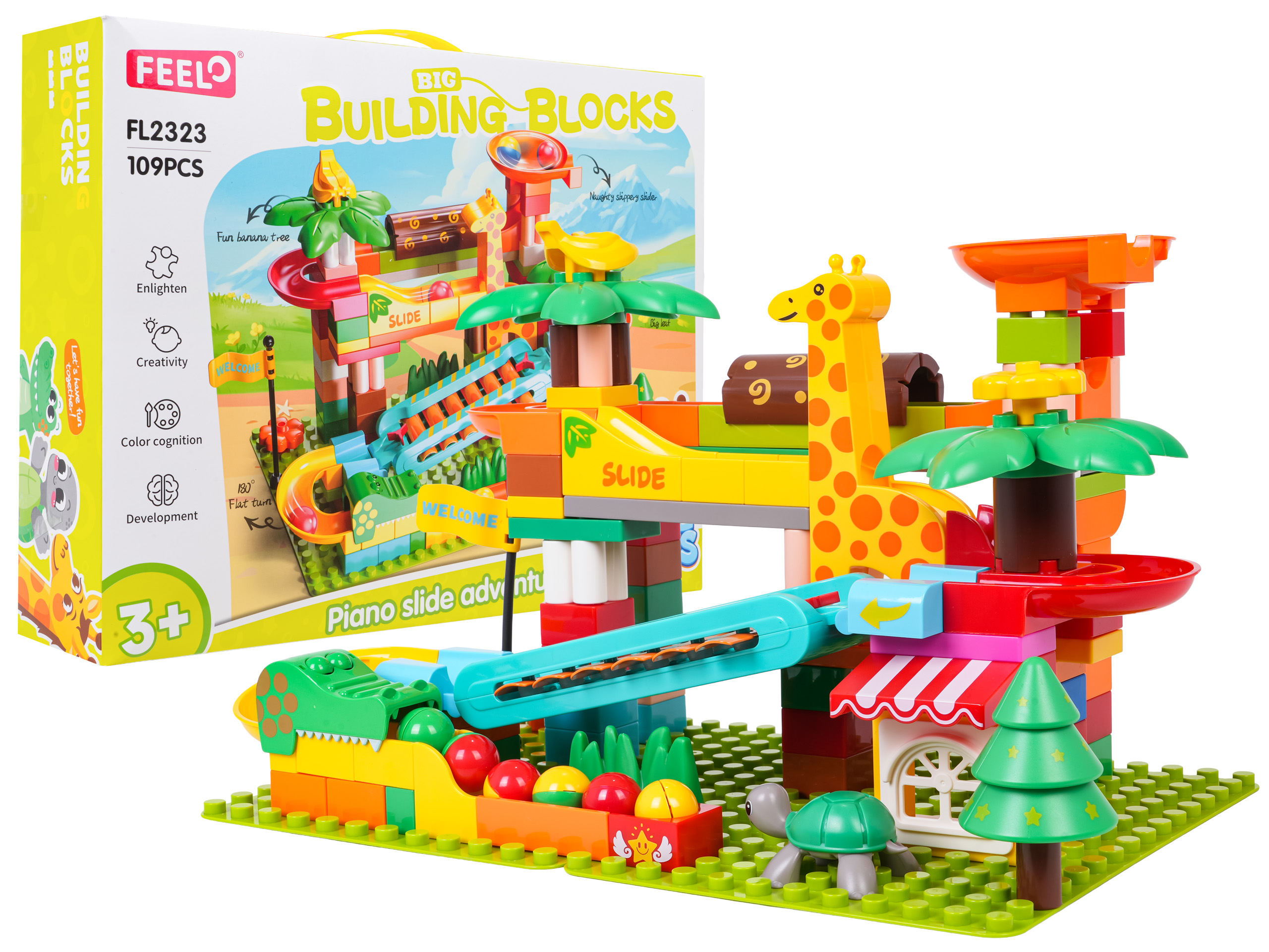 Construction Blocks, Tork Ball Safari