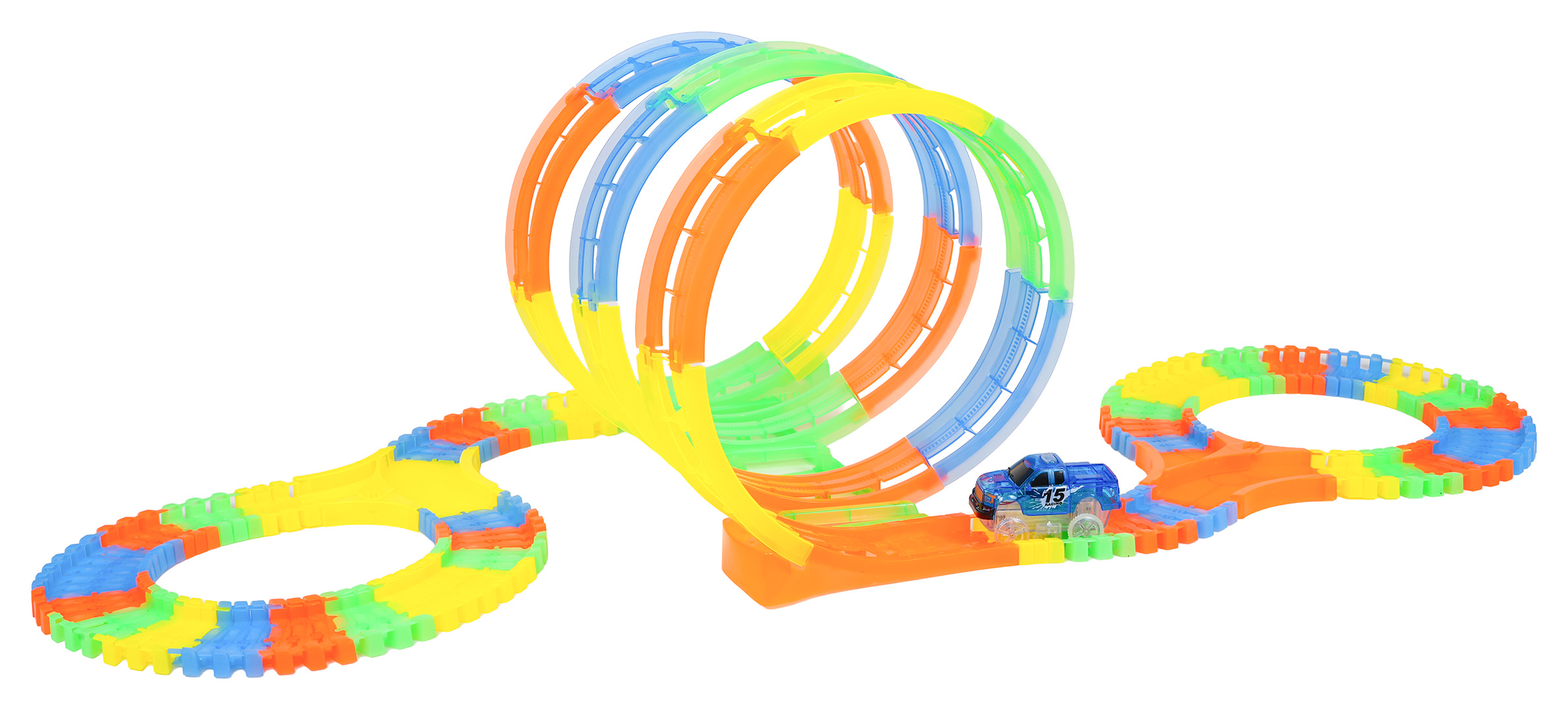 Car Race Track VARIABLE 162pcs.