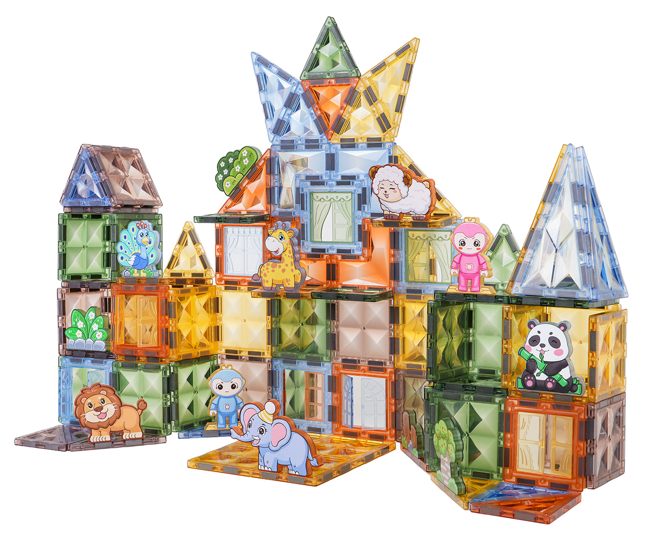 Magnetic Blocks Set 116 pcs.