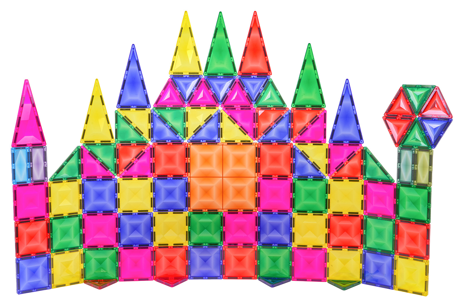 3D Magnetic Blocks Set 93pcs.