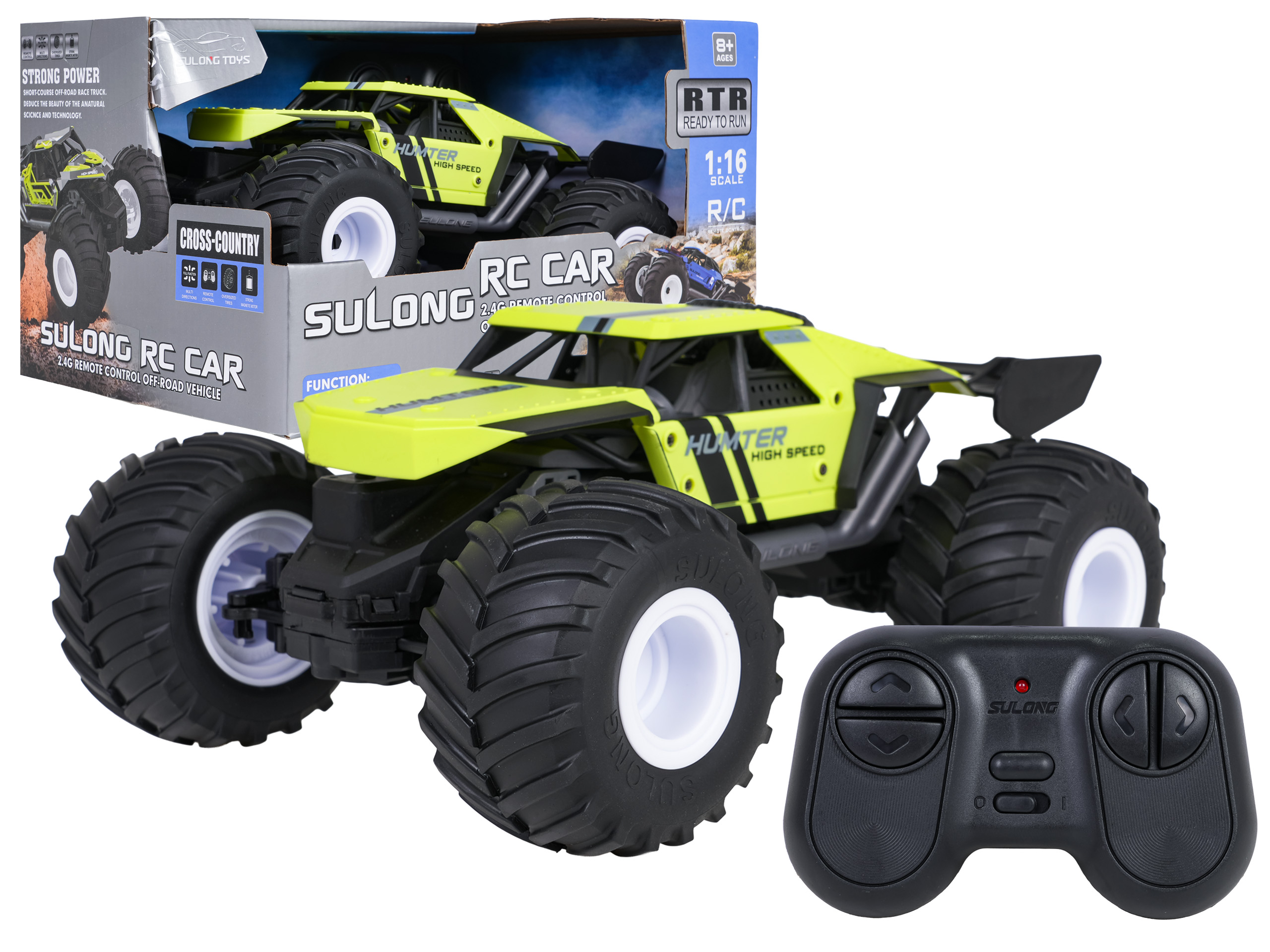 RC Crawler 1:16 HUNTER Green