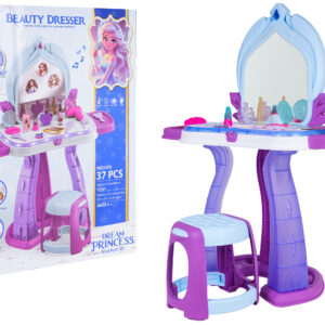 Dressing Table with Light and Sound Function + Accessories