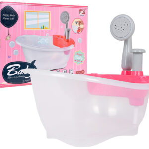 Doll Accessories Bathtub with Shower