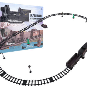 Transport Retro Train with Light, Sound and Smoke Function 172cm