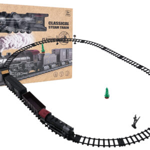 Retro Train with Lights, Sounds and Smoke Function 172cm