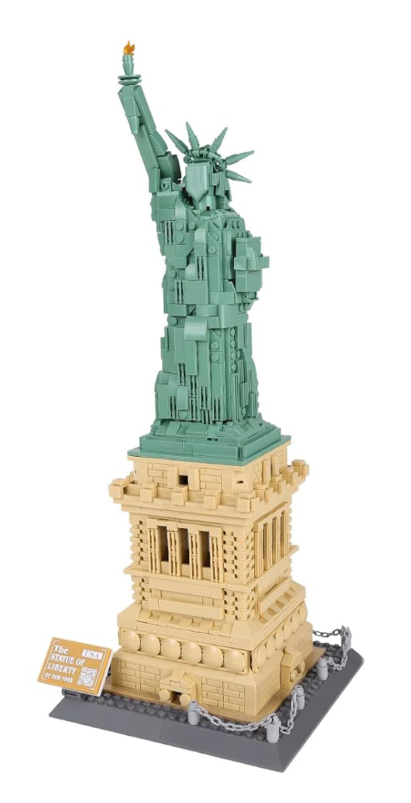 Building Blocks Set Series Buildings Statue of Liberty 1409pcs.
