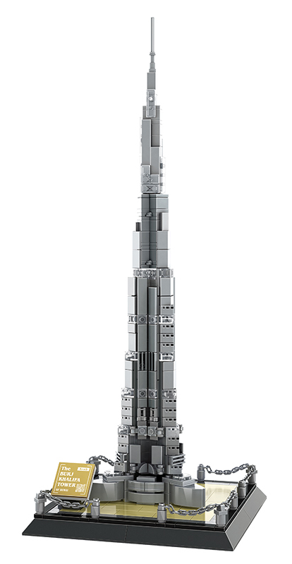 Burj Khalifa Building Series Set 555pcs.