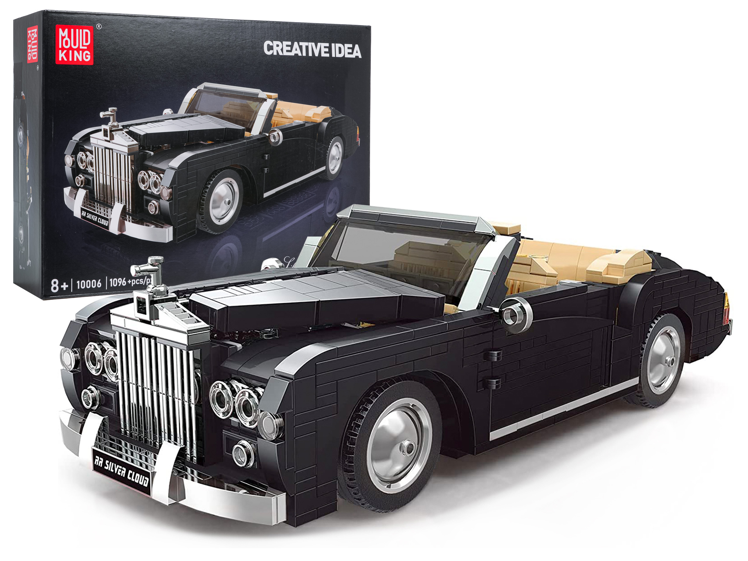 Retro Car Block Set 1096 pieces.