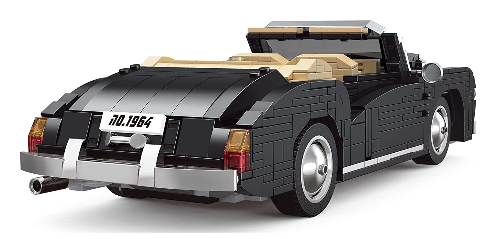 Retro Car Block Set 1096 pieces.