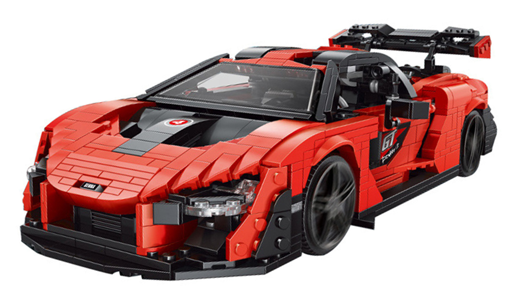 Sports Car Brick Set Orange 1372pcs.