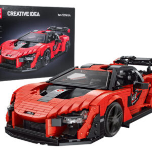 Sports Car Brick Set Orange 1372pcs.