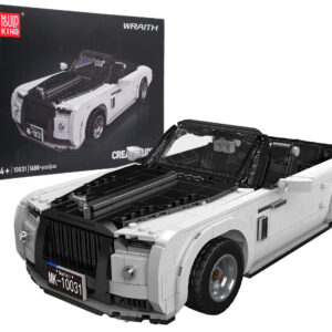 Dječji automobil kocka set bijela Cabriolet 1603 kom.