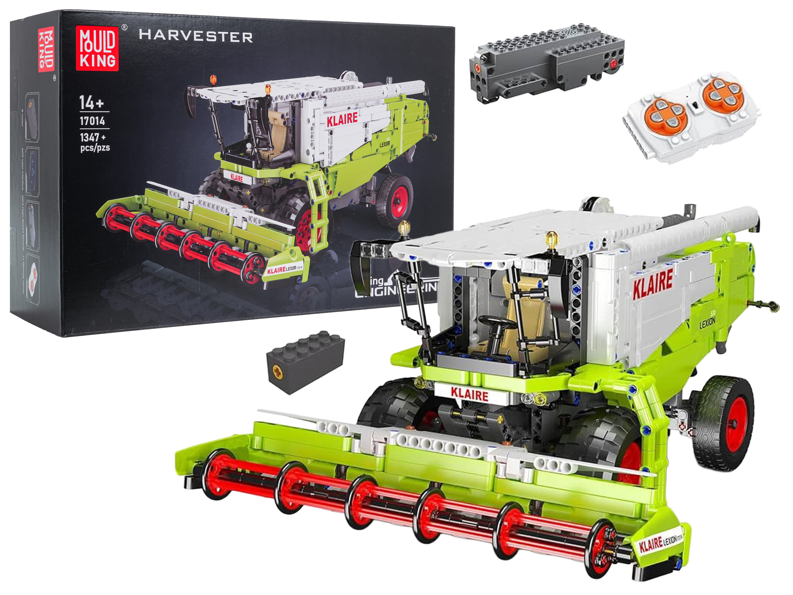 Combine Harvester Building Blocks Set 1347pcs.