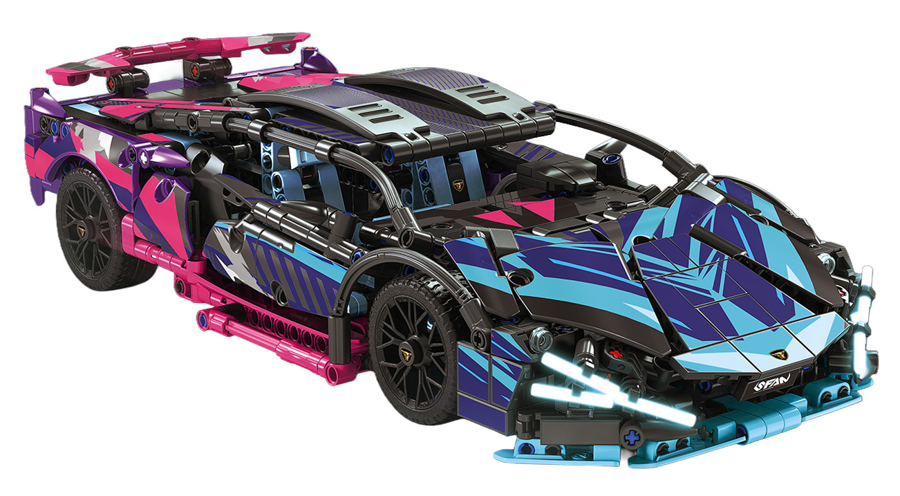 Sports Car blocks 1280 pcs.