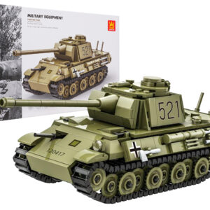 Zelena tenk Kocke za slaganje set 638 kom.