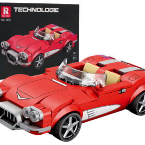 Automobil Cabriolet crvena 311-kom Kocke za slaganje set
