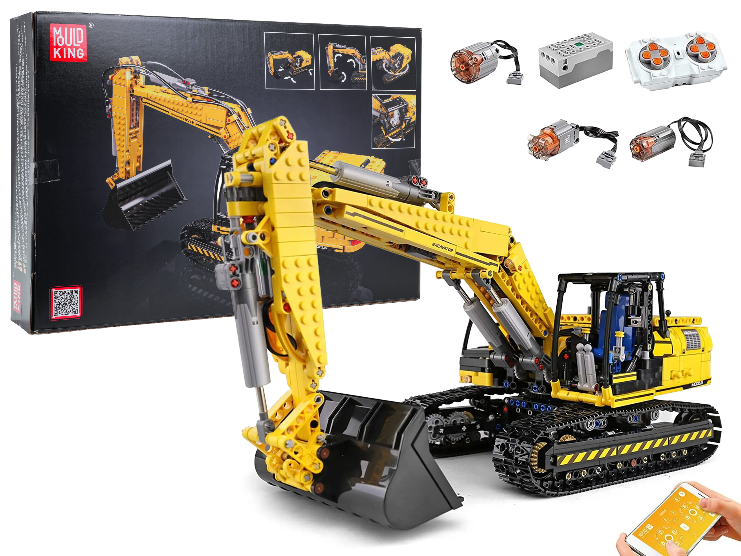 Excavator Building Blocks Set 2169pcs.