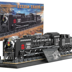 Retro Locomotive Building Blocks Set 1546pcs.