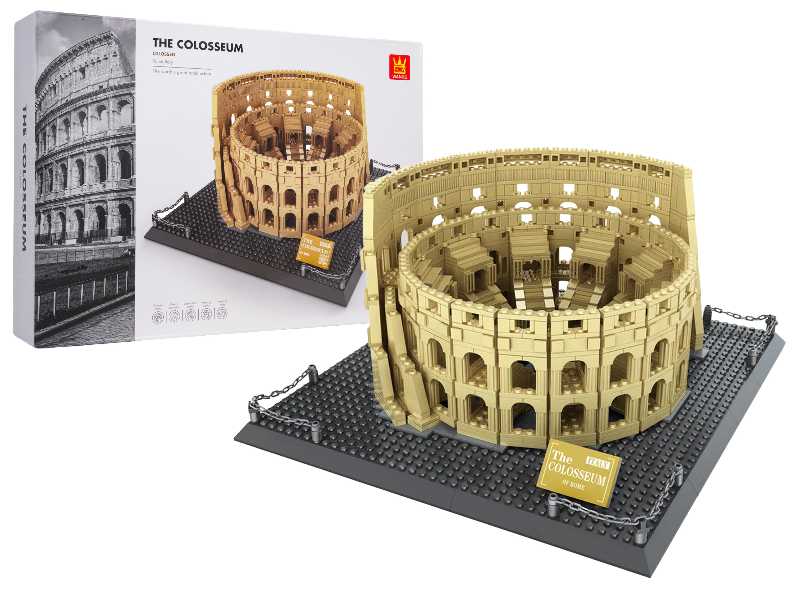 Set of Building Blocks Series Colosseum 1756pcs.