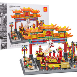 China Town Buildings Series Set 1245pcs.
