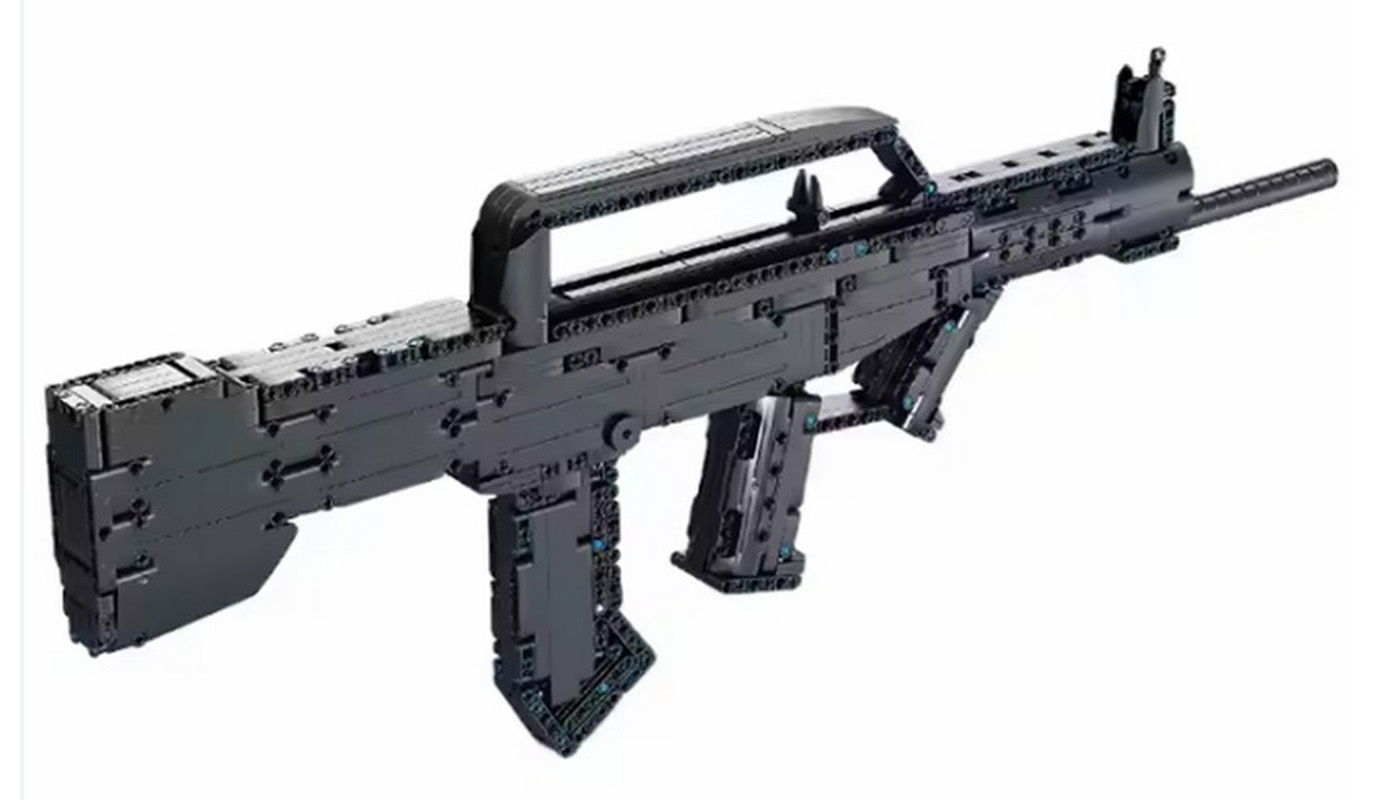Military Rifle Building Kit 1133pcs.