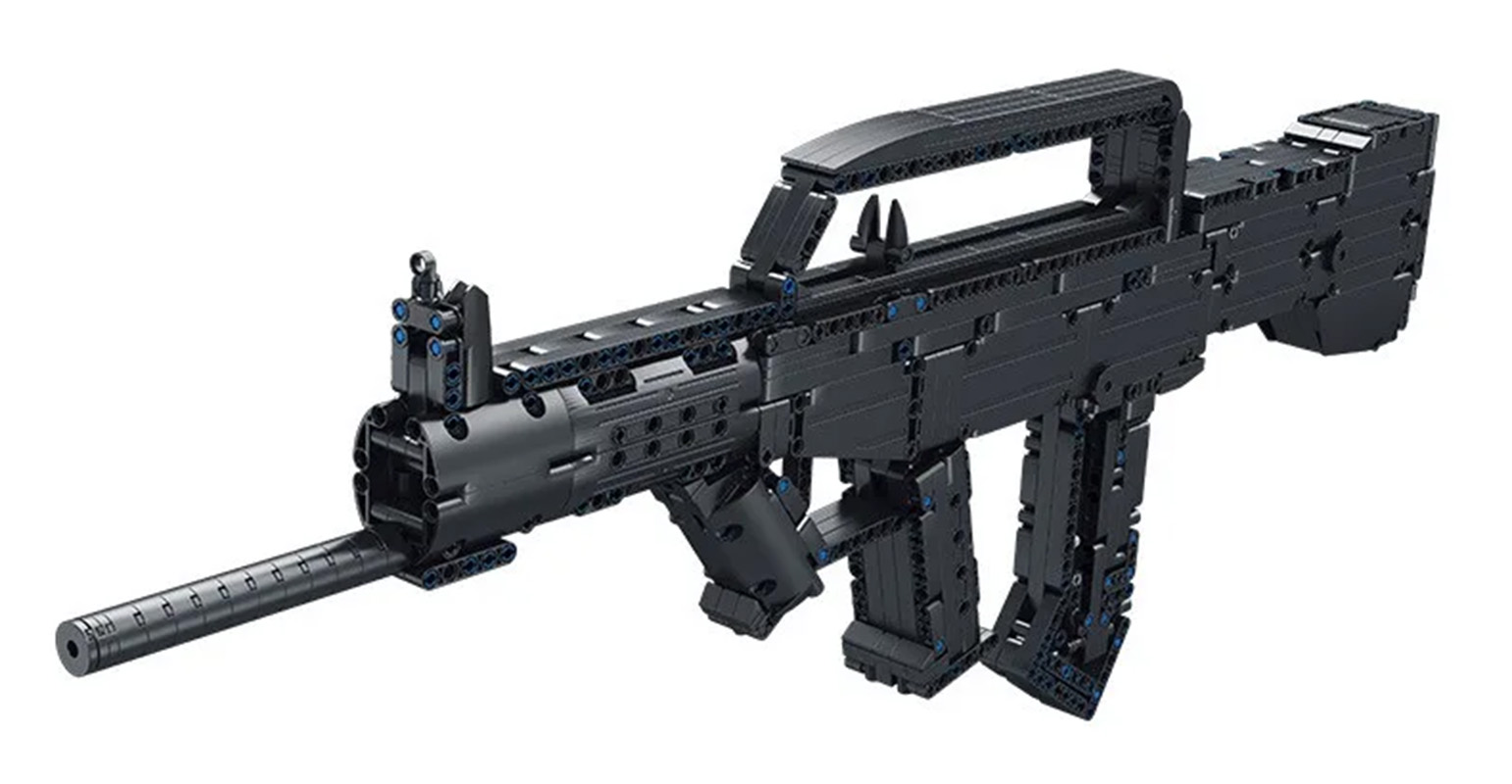 Military Rifle Building Kit 1133pcs.