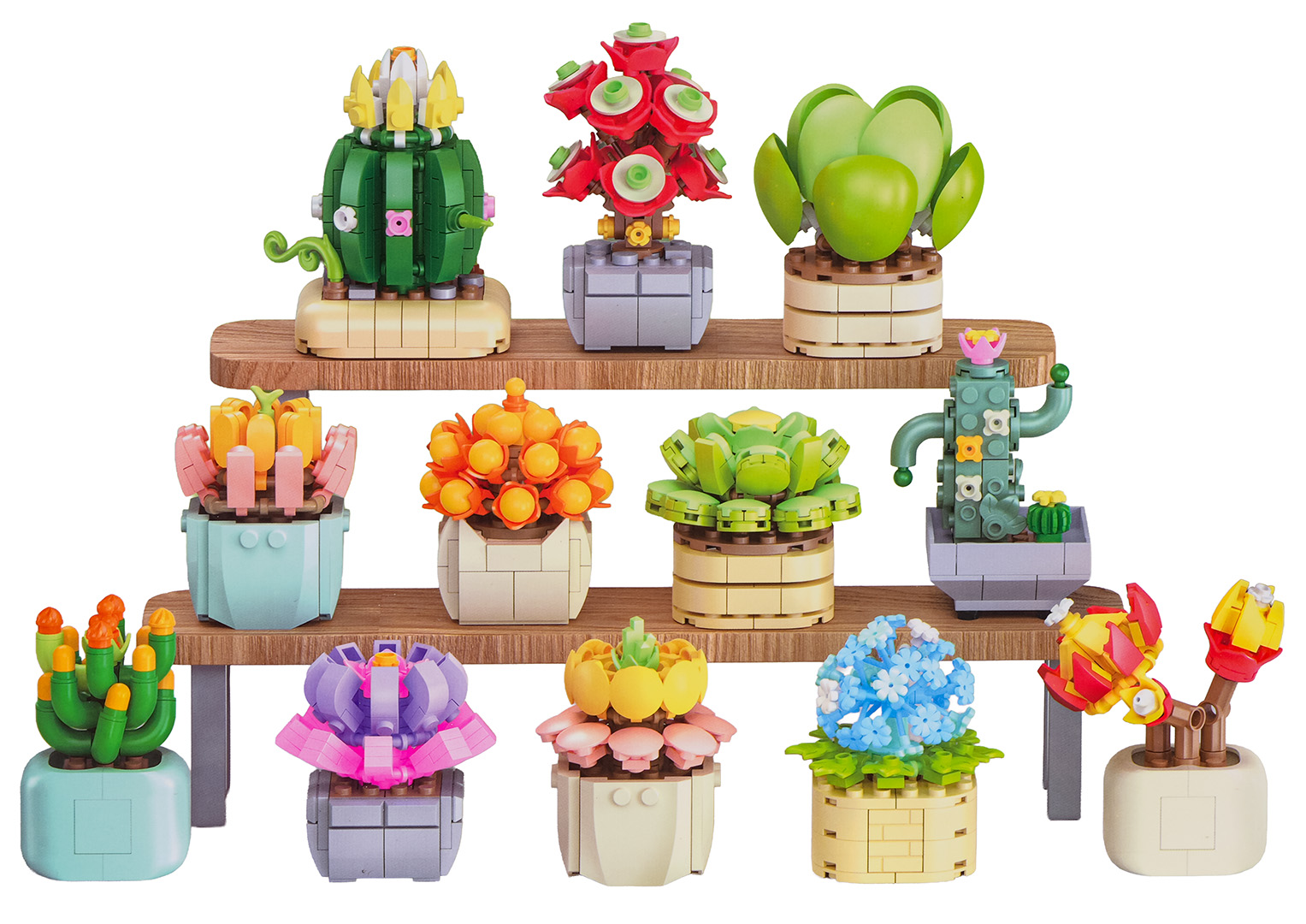 Flowers Block Set 1097pcs.