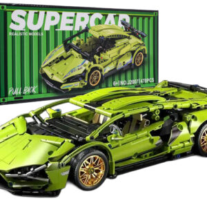 Sports Car Brick Set Green 470pcs.