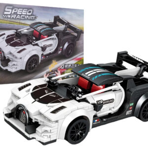 Sports Car White R/C Brick Set