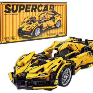 Sports Car Brick Set Yellow 422 pcs.