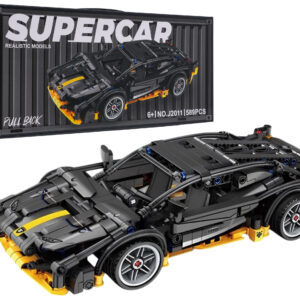 Sports Car Brick Set Black 589pcs.