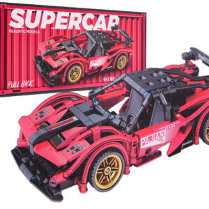 Sports Car Red Brick Set 482 pcs.