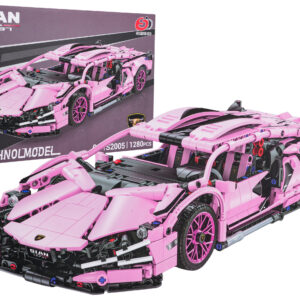 Sports Car Blocks Pink 1280pcs.
